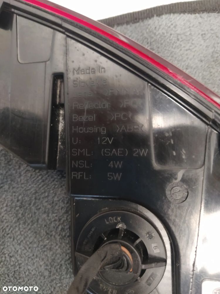 PORSCHE MACAN ODBLASK LAMPA ŚWIATŁO ZDERZAKA LEWY TYŁ TYLNY EU ORYGINAŁ - 6