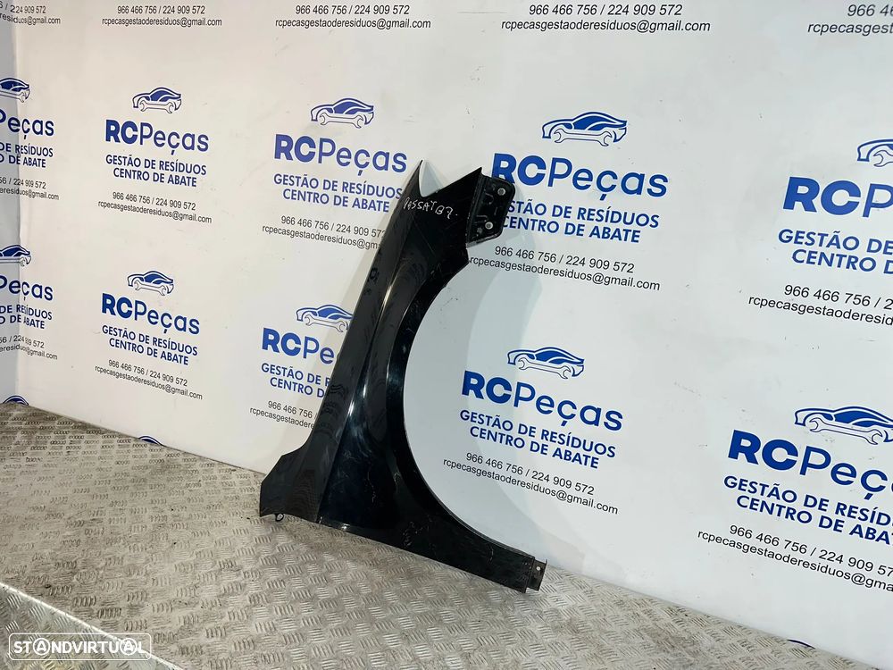 .Guardalamas Frente Frontal Esquerdo Original VW Volkswagen Passat B7 Facelift  2010 - 2015 - 8