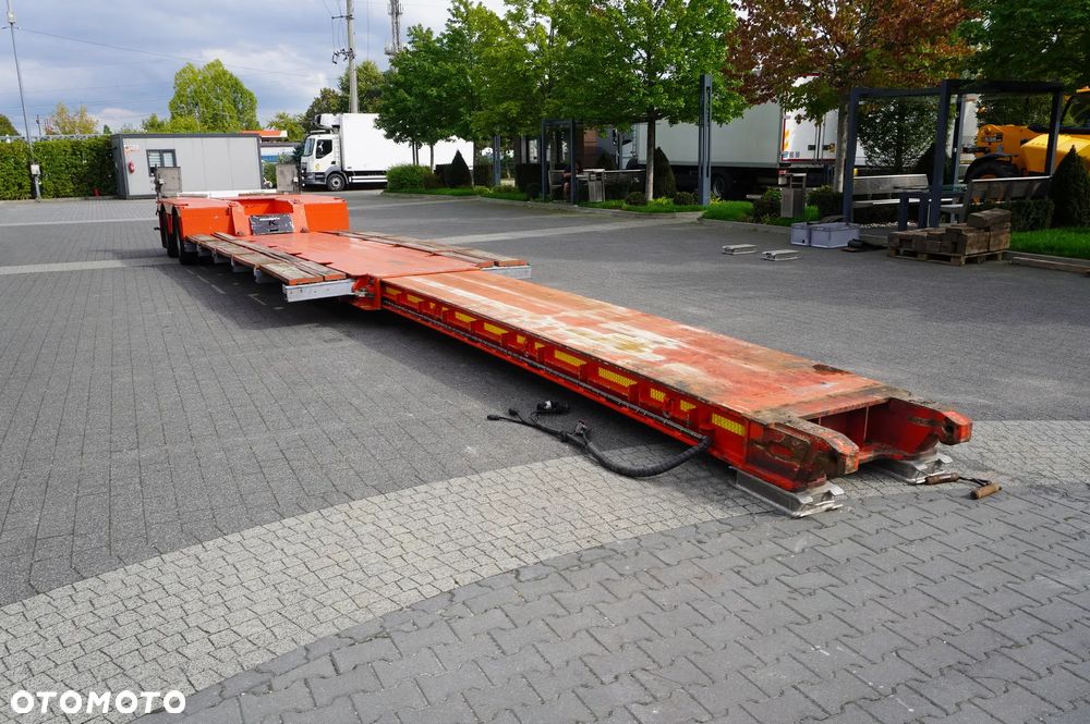 Kassbohrer LB2 TIEF-BETT / 16.5 m / Naczepa rozsuwana / osie skrętne / 2 sztuki - 16