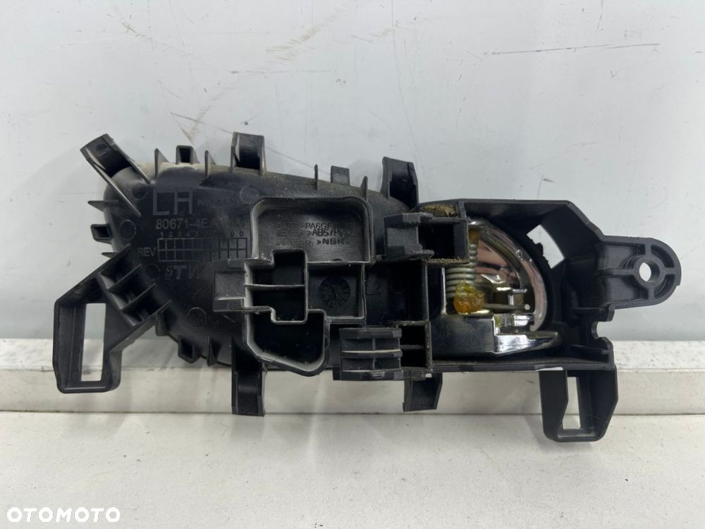 Klamka Nissan Qashqai II 2 J11 13-21r. lewa tylna przednia wewnętrzna rączka uchwyt drzwi 80671-4ea1 - 6