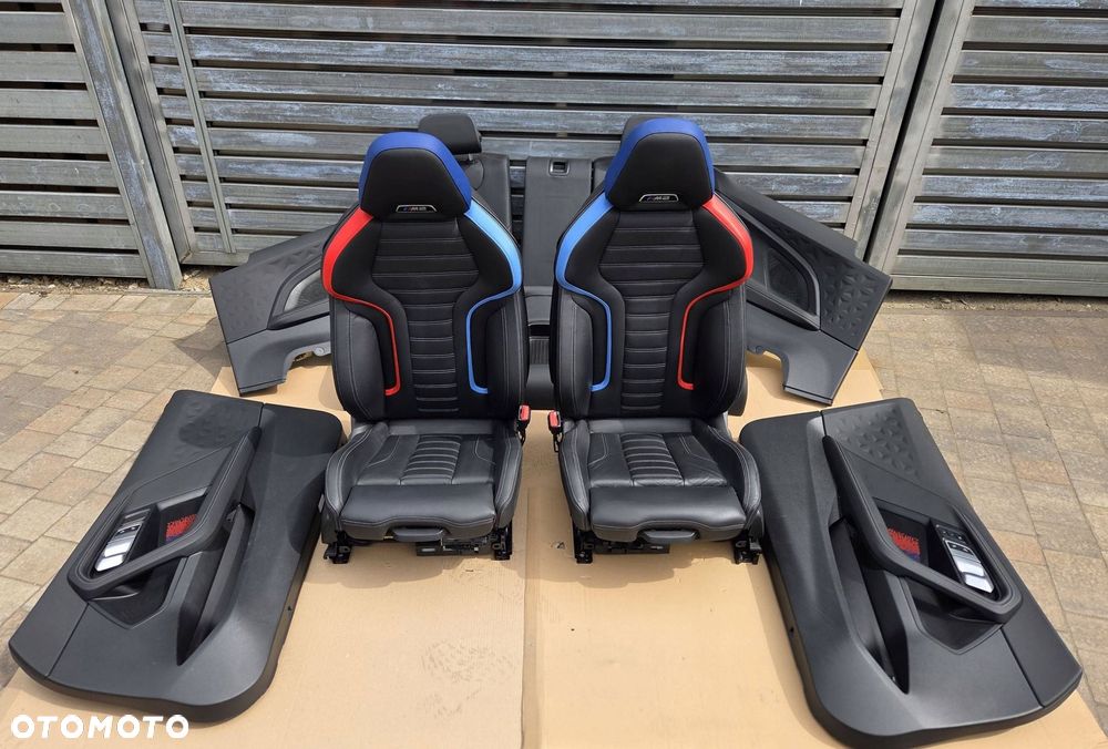 bmw m2 g87 fotele kanapa boczki komplet wnętrze - 2