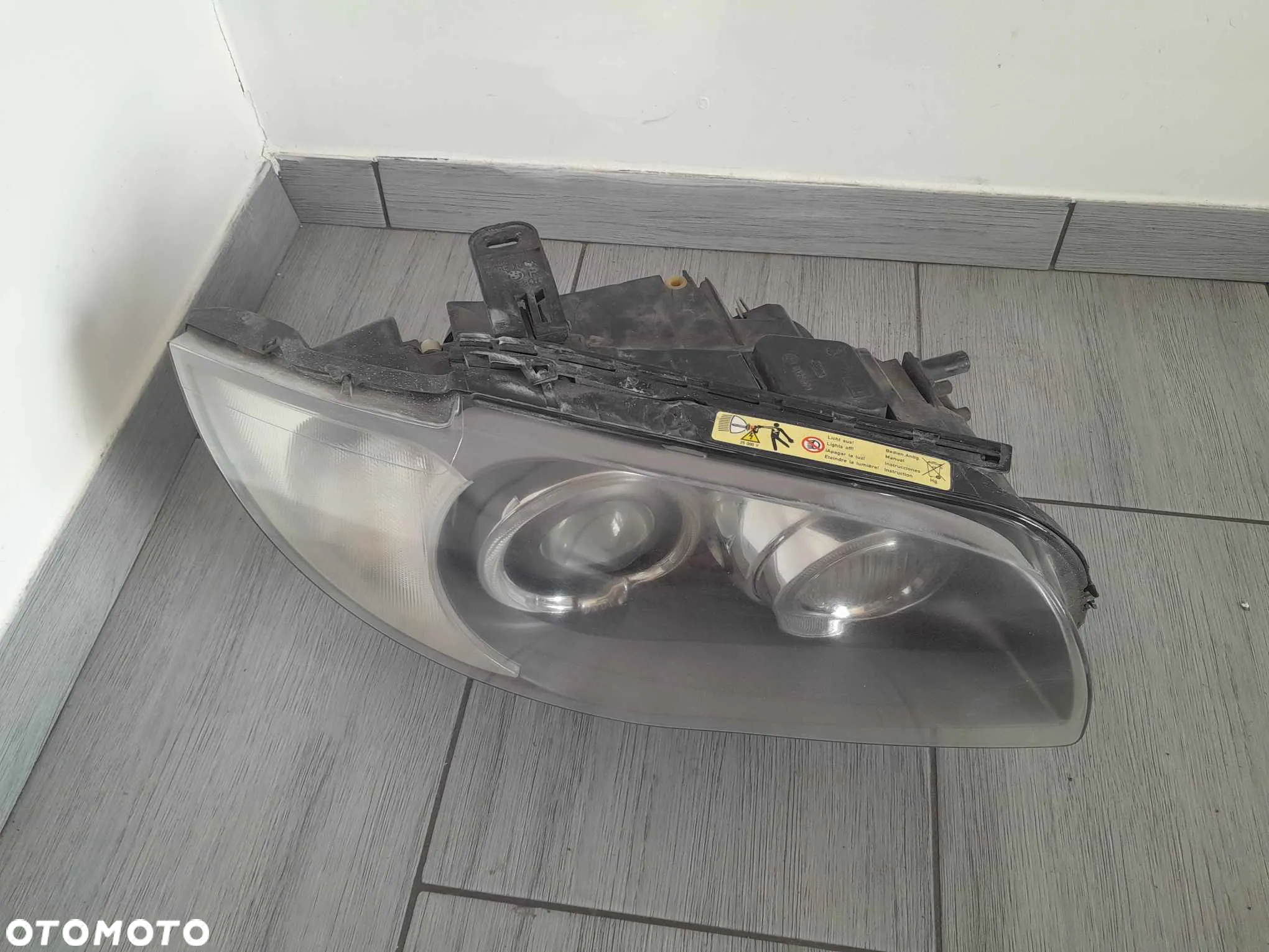 LAMPA PRAWA PRZEDNIA PRZÓD BMW E87 E81 E88 07- LCI LIFT XENON SKRĘTNY 7181282 - 4