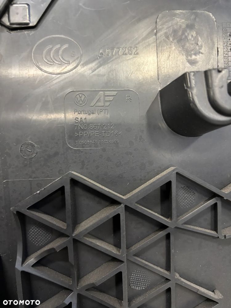 VW Sharan Seat Alhambra boczek drzwi tył prawy lewy 7N0867211T 7N0867212T roleta - 4