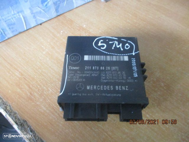 Modulo 2118708626 MERCEDES W211 SW 2006 Módulo De Controle De Liberação De Tronco - 4
