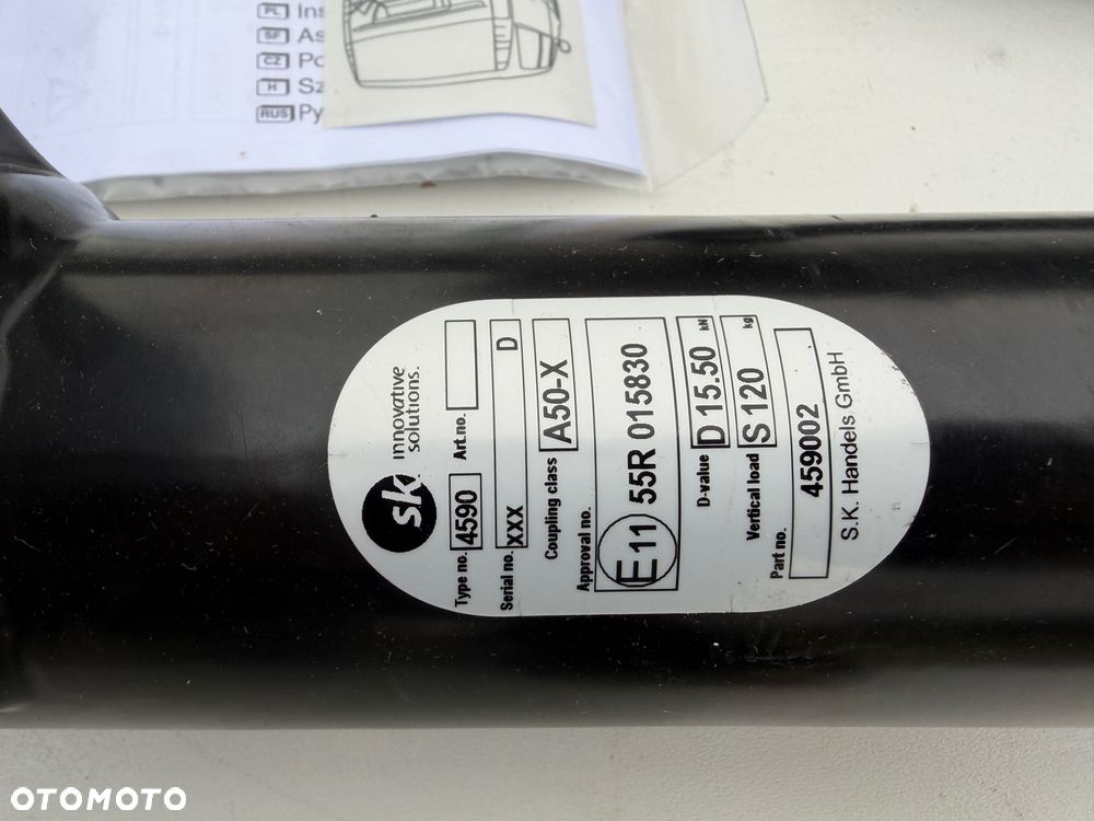 Hak holowniczy Mercedes VITO 2005->> VIANO 2011->> - 2