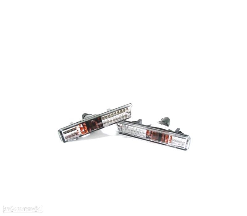 PISCAS LATERAIS BMW SÉRIE 7 E38 94-01 FUNDO CROMADO - 1