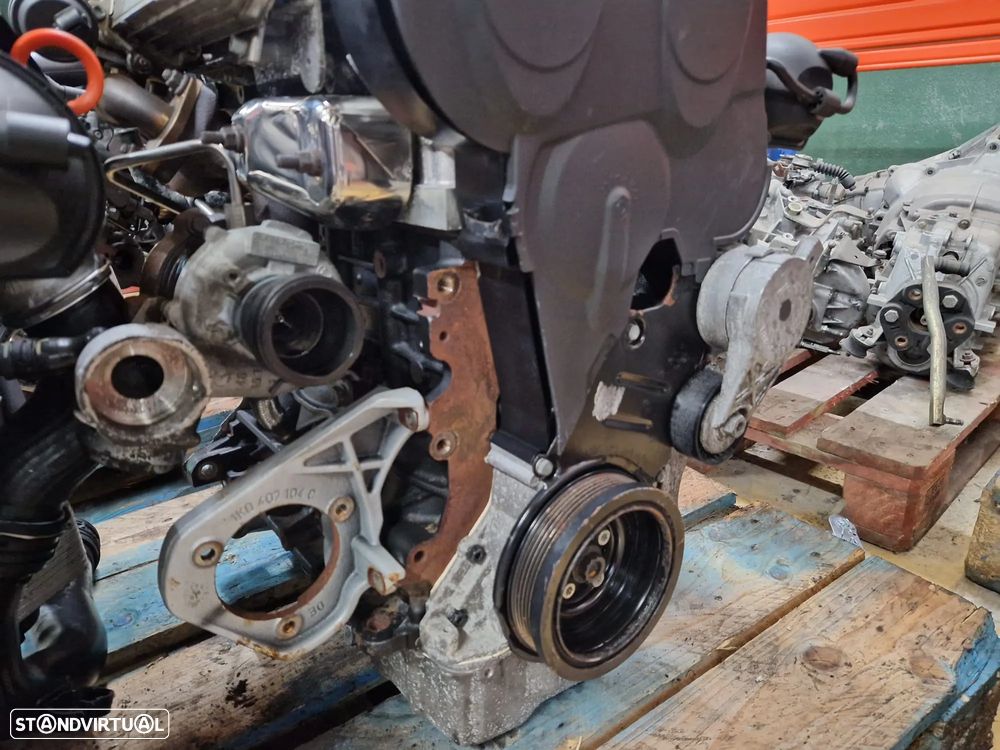 Motor usado BKD VW GOLF V 5 2.0 TDI 140CV COLAÇA A AUDI A3 LEON VOLKSWAGEN OCTAVIA - 5