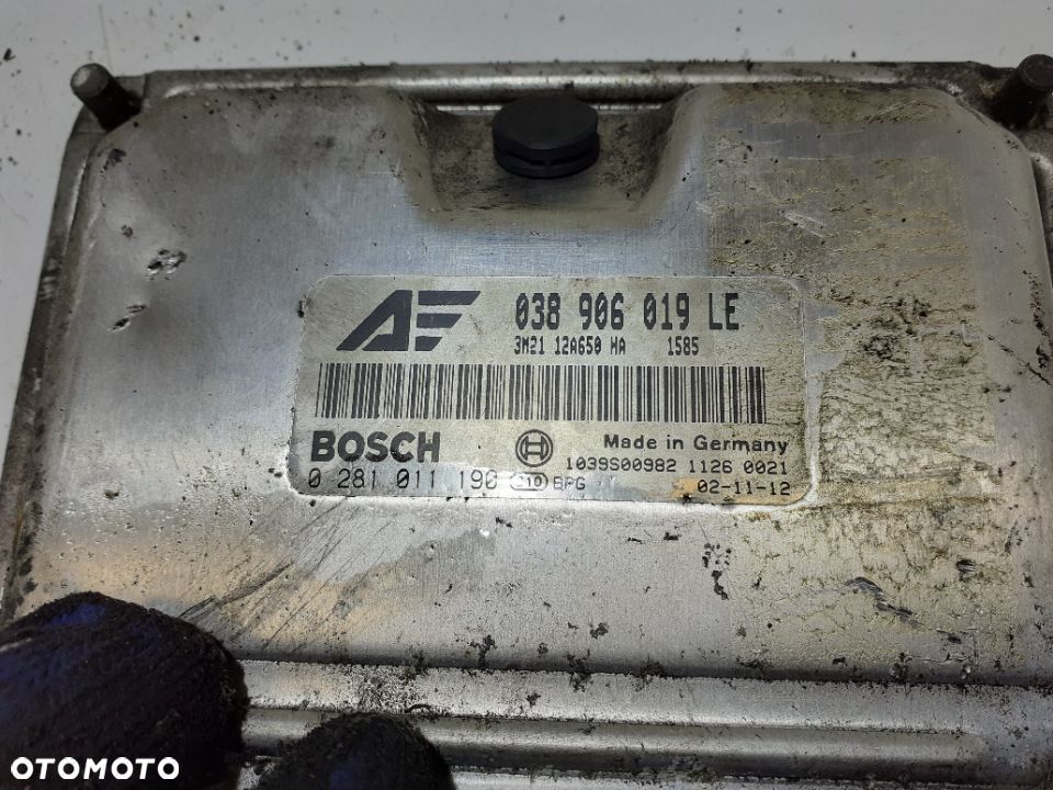 KOMPUTER STEROWNIK VW SHARAN 1.9 TDI 038906019LE ORYGINAŁ WYSYŁKA! - 4