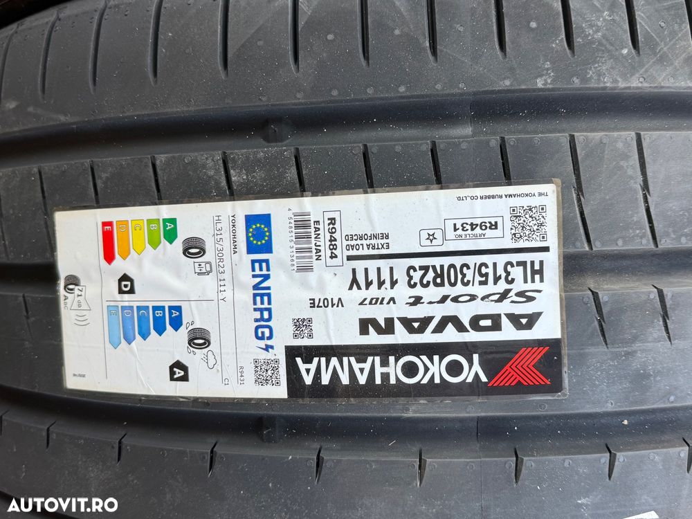 Vând anvelope 275/35/23-315/30/23 Yokohama de vară noi - 3