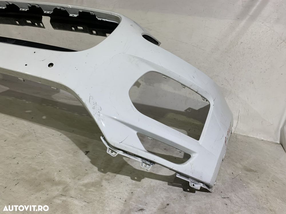 Bara fata Jaguar E-Pace, 2017, 2018, 2019, 2020, 2021, 2022, 2023, cod origine OE J9C3-17F003-AA, cu gauri pentru senzori de parcare (4). - 10