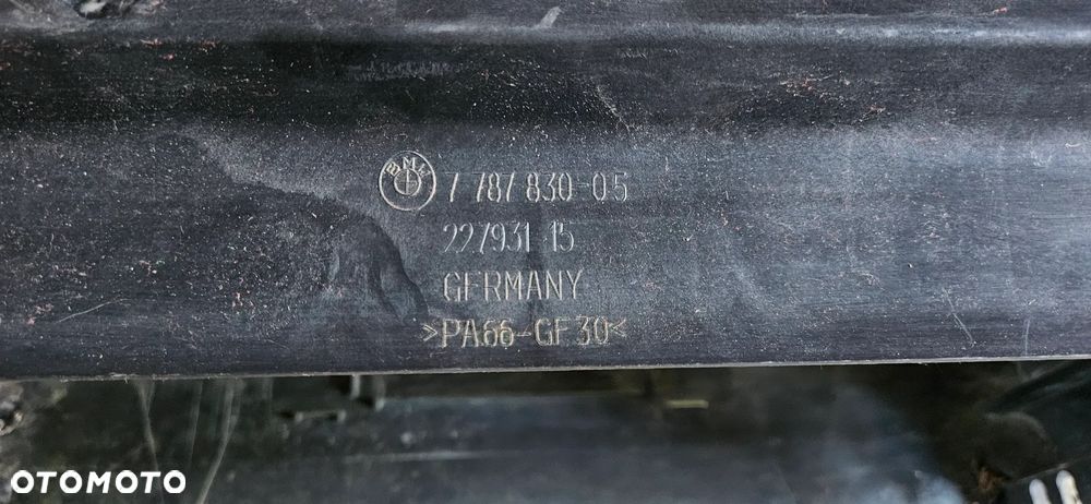BMW 5 E60 E61 Obudowa chłodnicy Kaseta Rama Obudowa chłodnic 7805597 - 4