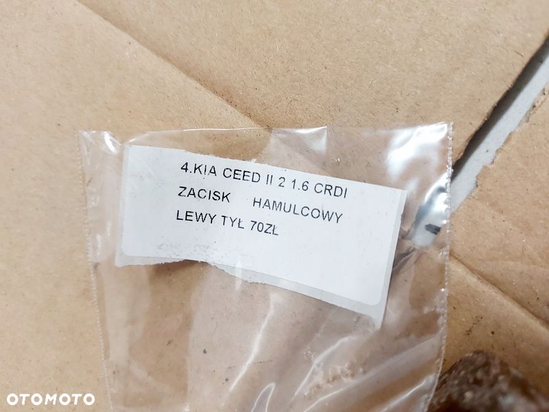 KIA CEED II 2 1.6 CRDI ZACISK HAMULCOWY LEWY TYŁ - 6