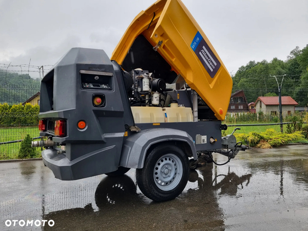 Atlas Copco XATS138 Kompresor Śrubowy Sprężarka 7,3m3 7-10bar Regulowane ciśnienie 2020 rok  687mtg z Norwegii
