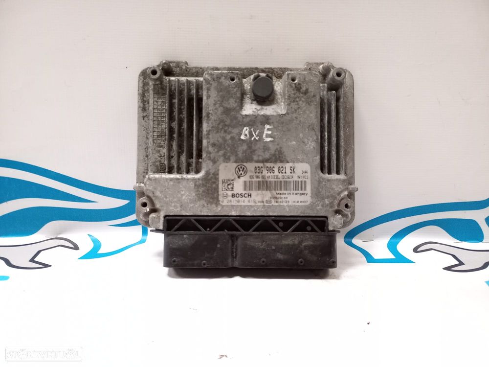CENTRALINA ECU BOSCH ORIGINAL 03G906021SK 0281014419 1039S23144 SEAT ALTEA XL 5P 1.9 TDI 105CV BXE - 1