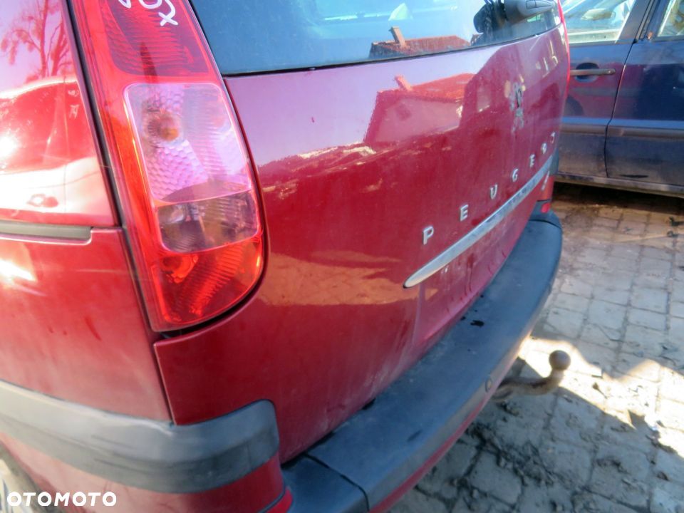 KLAPA BAGAŻNIKA TYLNA 807 KKQD CZERWONY PROFOND PEUGEOT 2002-2014 - 4