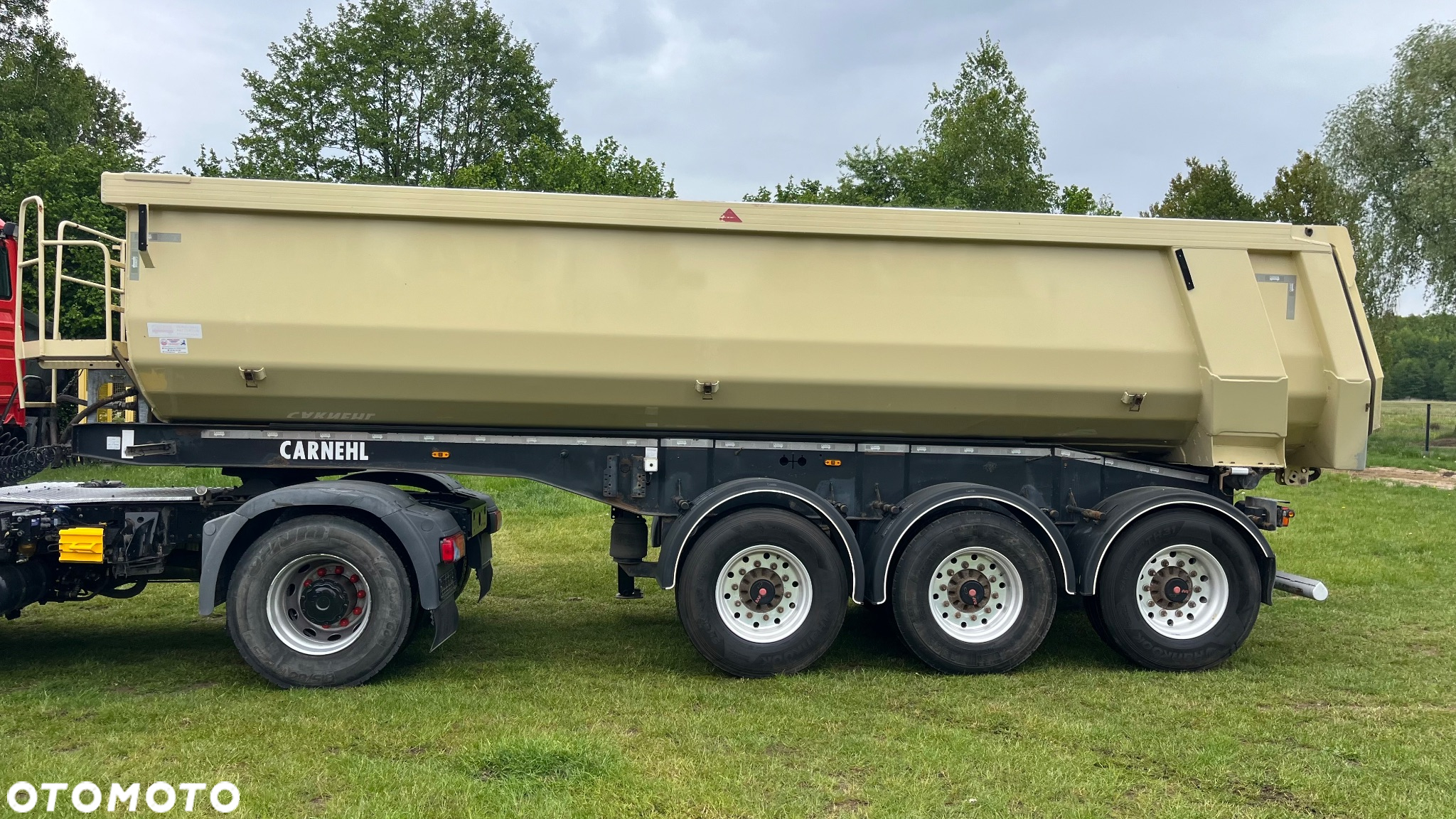 Carnehl Naczepa Wywrotka, 4750 kg!! 3 Osie , Aluminiowa , Oś SAF , Aluminiowe felgi - 3