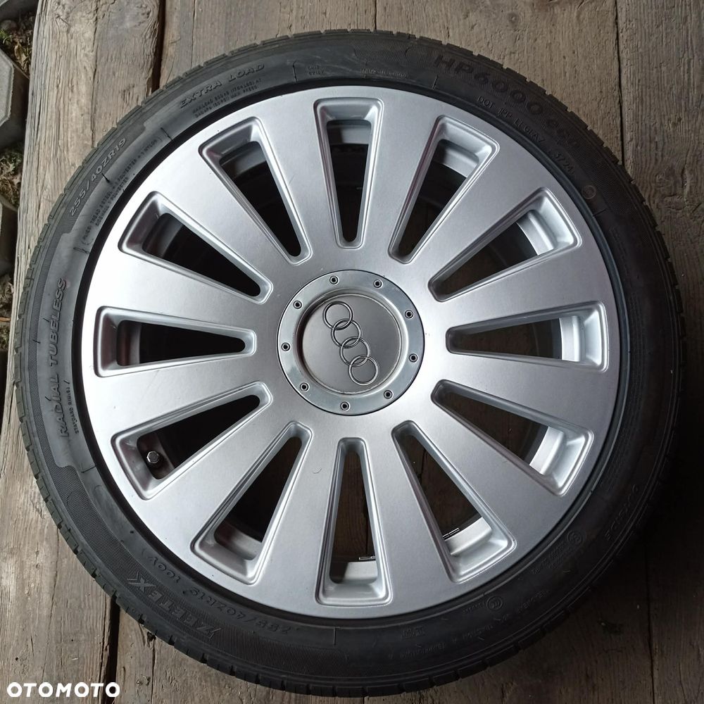 Audi A8 D3 Alufelgi 19" 5x112 8.5Jx19 ET45 Opony 255/40ZR19 100Y - 5