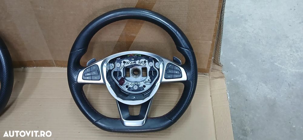 Volan de piele AMG MERCEDES C-class W205 C43 2017 - 1