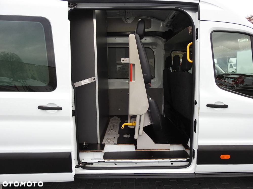 Ford TRANSIT FURGON BRYGADÓWKA  6 MIEJSC TEMPOMAT KLIMATYZACJA  185KM - 39