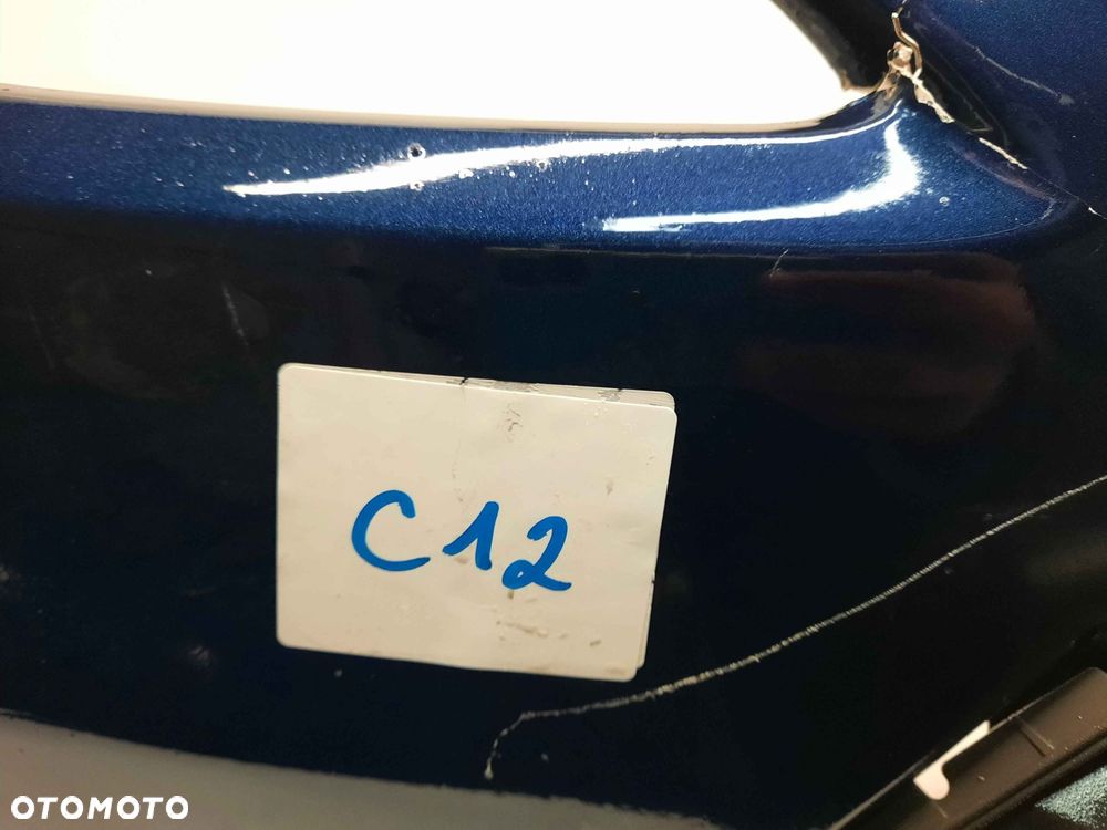 ^ ZDERZAK PRZÓD PRZEDNI FORD FIESTA VII MK.7 C9 NIEBIESKI HALOGENY DO NAPRAWY ! - 2