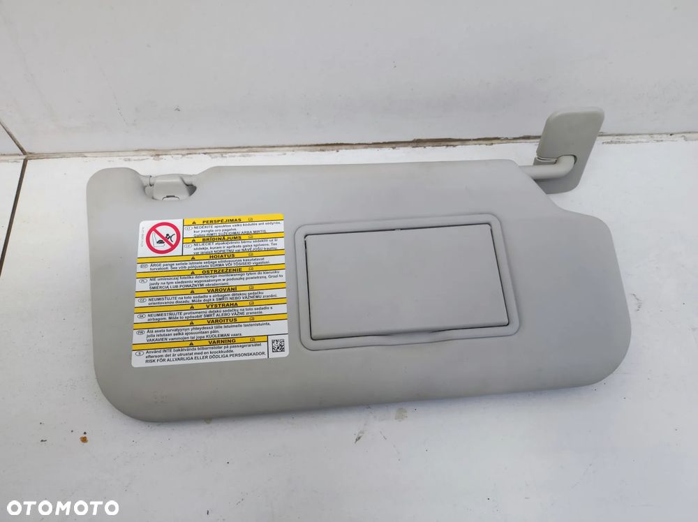 SŁONECZNIK DASZEK PRZECIWSŁONECZNY PRAWY EU FORD RANGER V 5