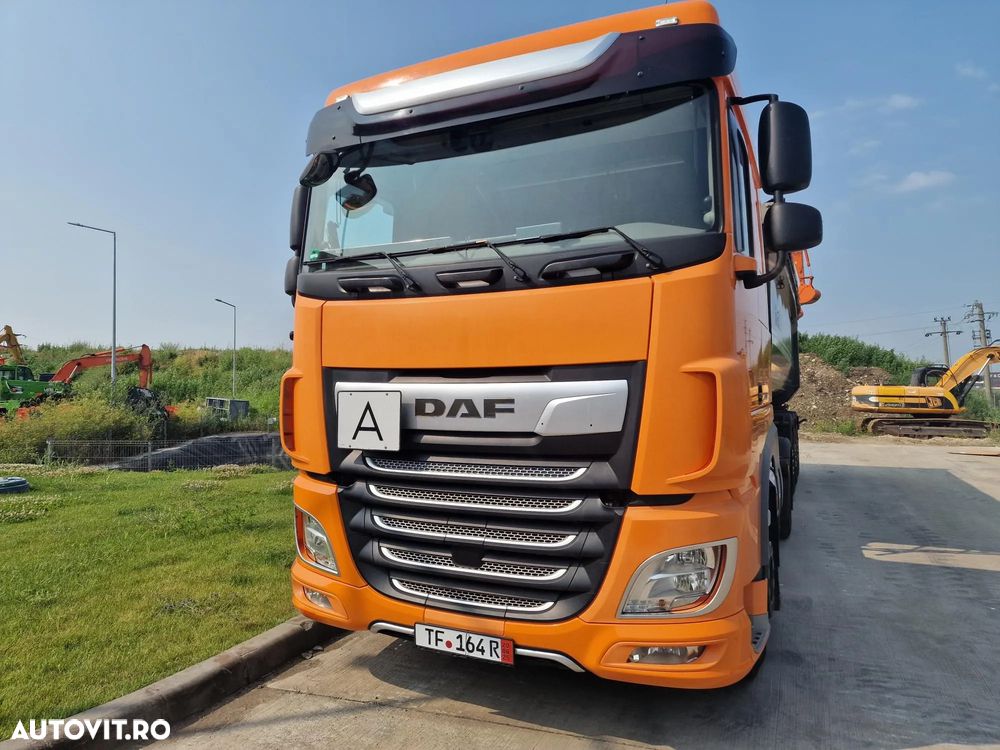 DAF XF 480, 2020, 544.645km, KIT BASCULARE, 28.900 EUR+Tva, Cutie automata+RETARDER 6 trepte, Aer conditionat stationare, anv 70% ok, rezervor 600l, Carte Identitate, Statie radio, Parasolar exterior, faruri ceata,posibilitate leasing 4 ani,28900eur+tva - 2