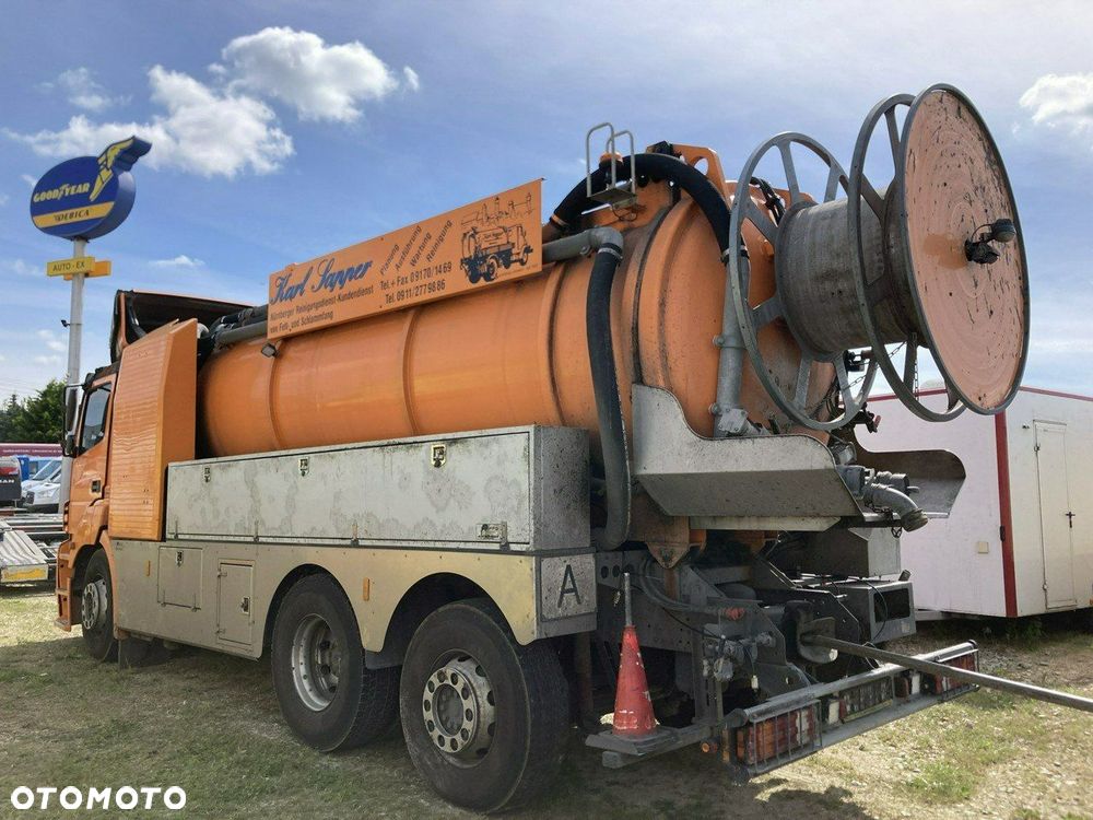Mercedes-Benz AXOR 2543 Asenizacyjny kanalizacja szambiarka Wuko Beczka 2010 - 3