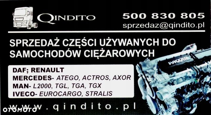 STELAŻ DESKA SZKIELET DESKI DAF XF 106 - 3