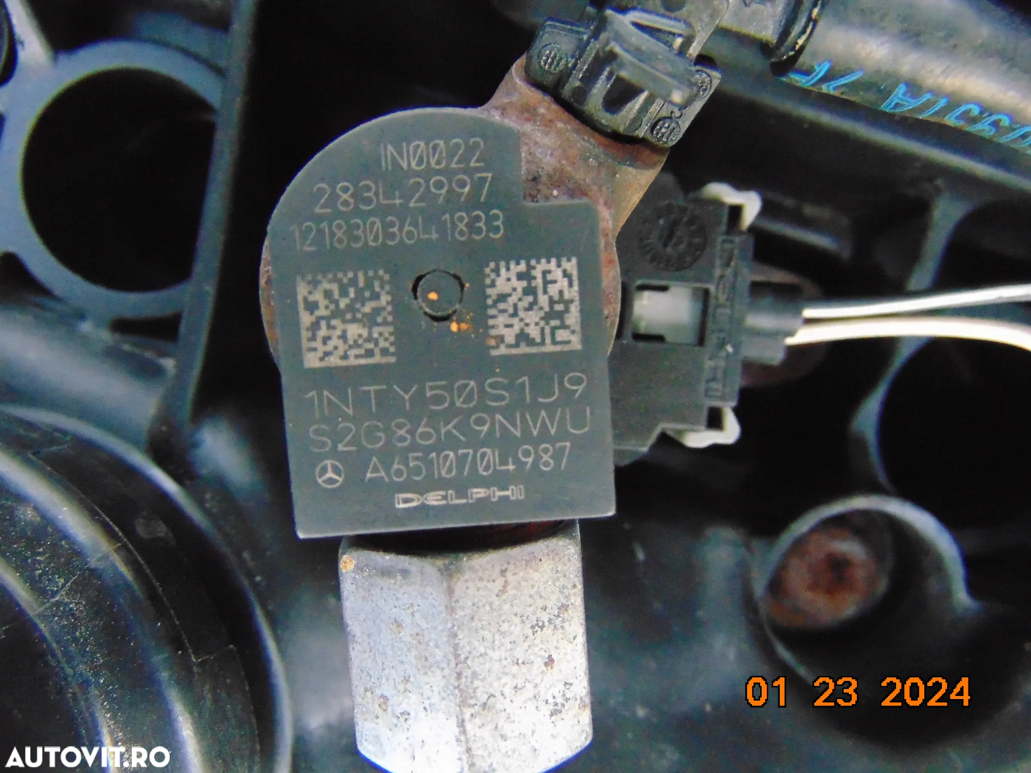 Injectoare Mercedes 2.2 euro 5 Sprinter Vito w204 w212 delphi cod a injedctor 2.2 euro 5 mercedes c - 2