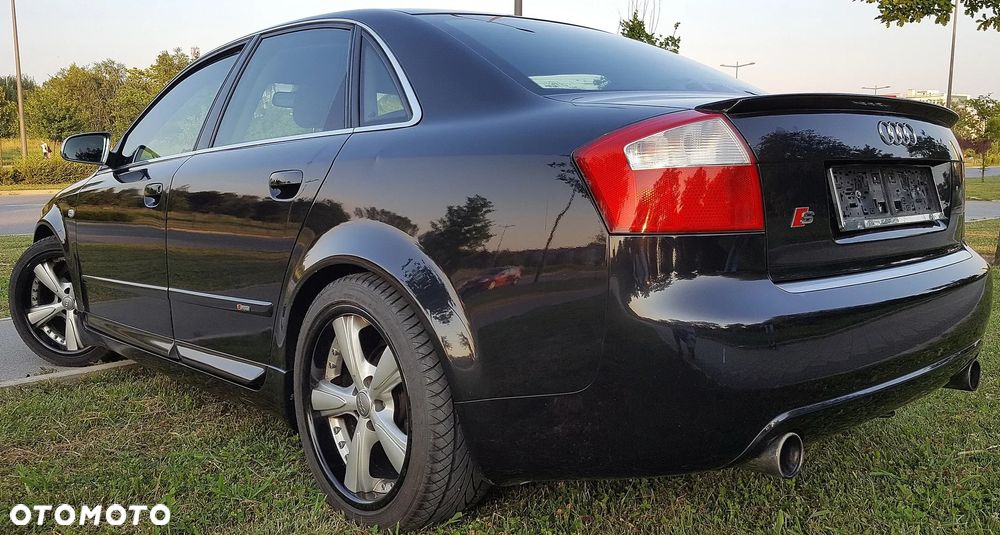 AUDI A4 B6 S4 RS4 SPOILER LOTKA NA KLAPE PODKŁAD - 5