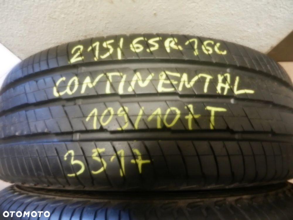 Opony 215/65r16c continental vanco 2 9mm lato para - 2