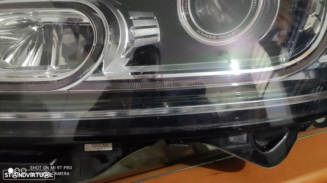 farol esquerdo bi-xenon led landrover Range Rover - 3