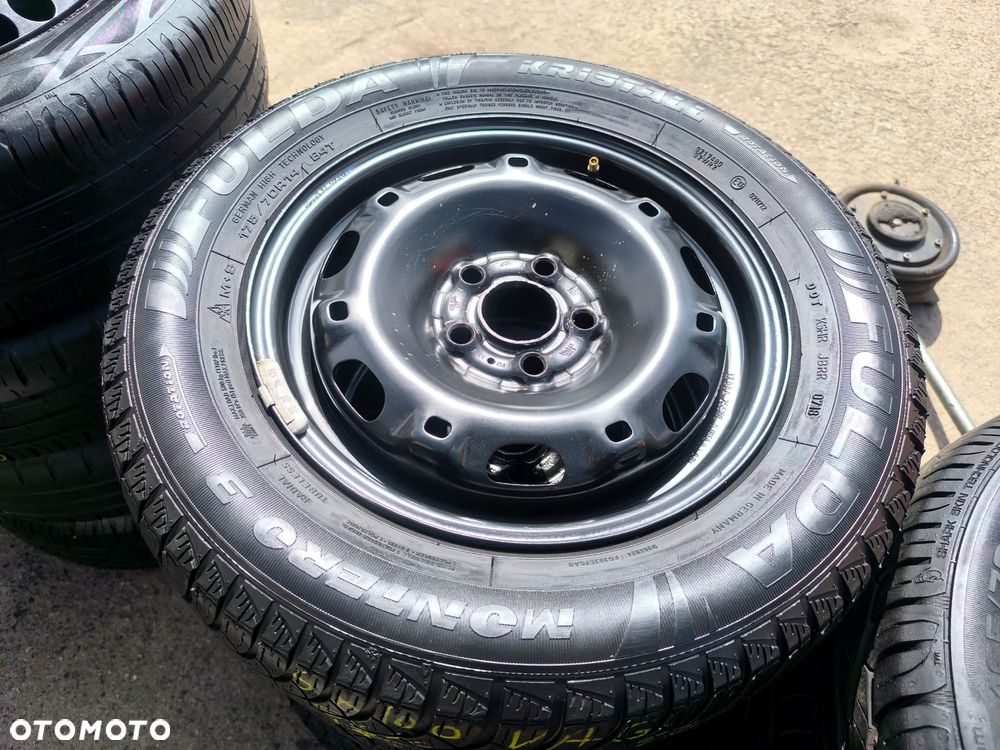5x100 Felgi Stalowe Stal 14 Koła Zimowe Zima SKODA FABIA PRAKTIK ROOMSTER RAPID SEAT IBIZA CORDOBA TOLEDO IV 4 VW FOX POLO Legnica ALU-RAD 175/70 4,5mm - 1