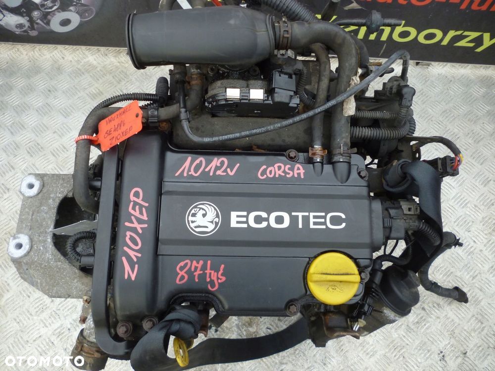 SILNIK OPEL CORSA 1.0 12V Z10XEP 87 TYS - 2