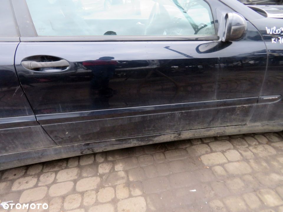 DRZWI PRZEDNIE PRAWE C-KLASA W203 COUPE 768 A2037200605 CZARNY MERCEDES 2000-2007 - 3