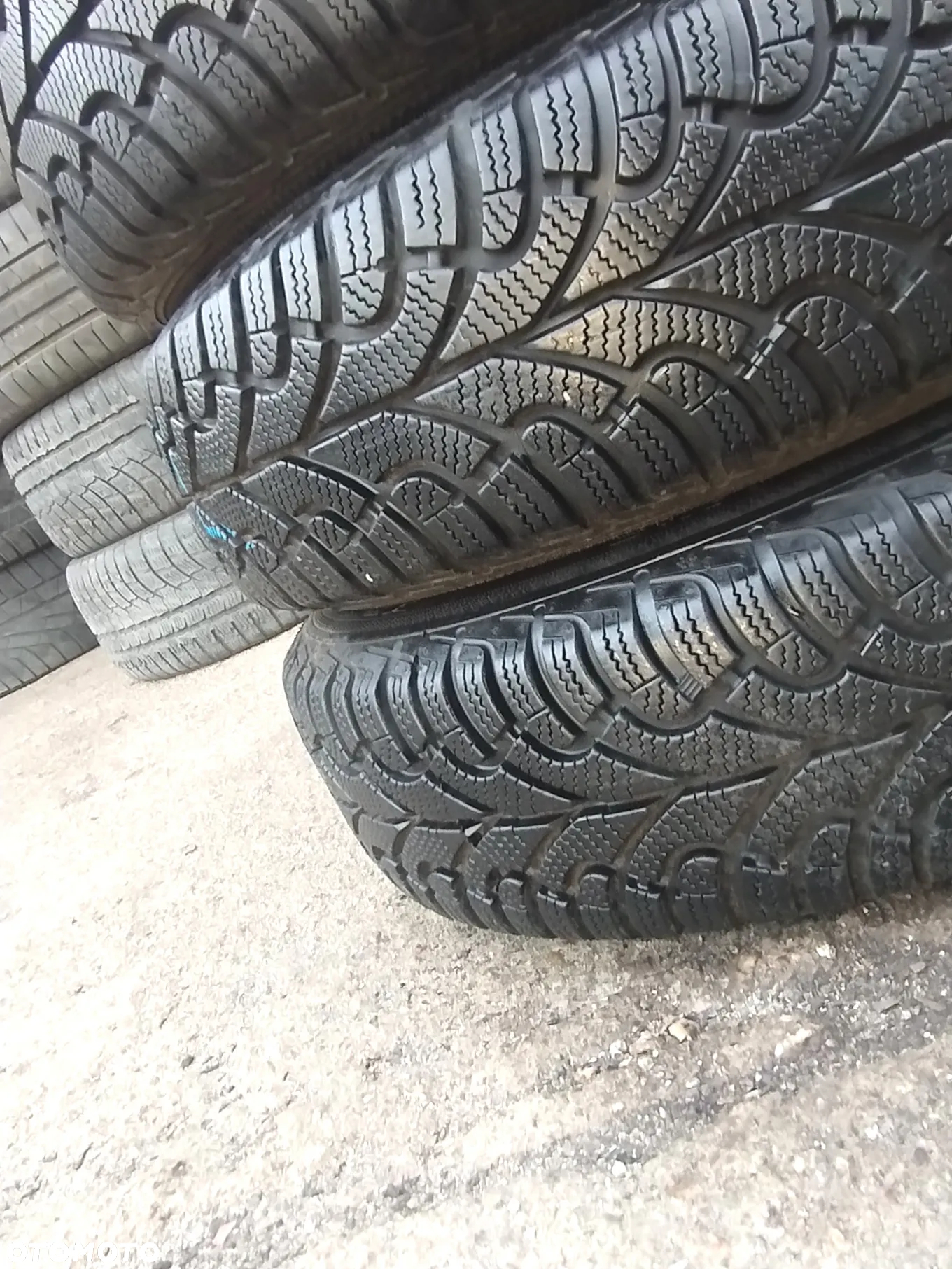 155/70R13 75Q Opony Zimowe Zima Fulda Kristall Montero 2 Legnica ALU-RAD 7mm jak Nowe 4x108 stalowe Ford Ka Fiesta MK3 MAZDA 121 13 155/70 - 5
