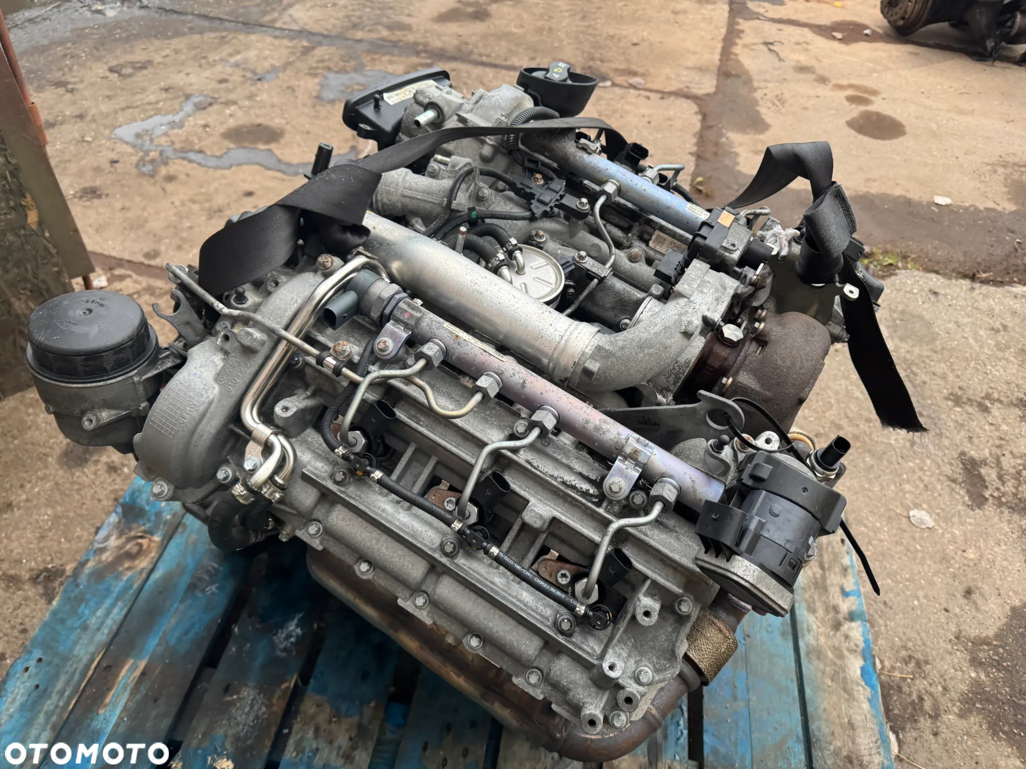 silnik om 642950 642 950 3.0 crd Mercedes ML kompletny 163 tys - 14