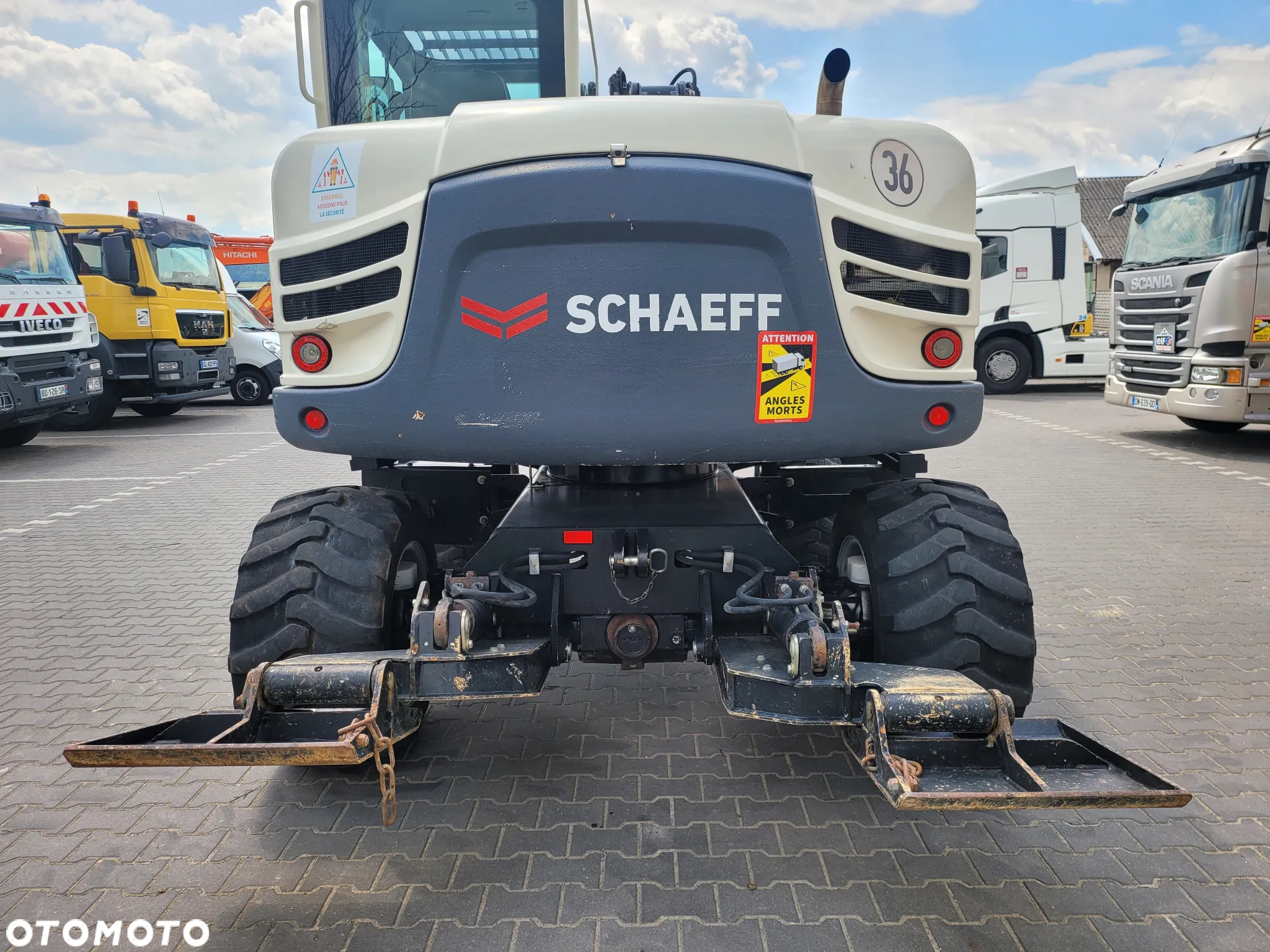Schaeff TW 95 / SPROWADZONA Z FRANCJI / 6 500 MTH / 101 KM / 5 ŁYŻEK - 27