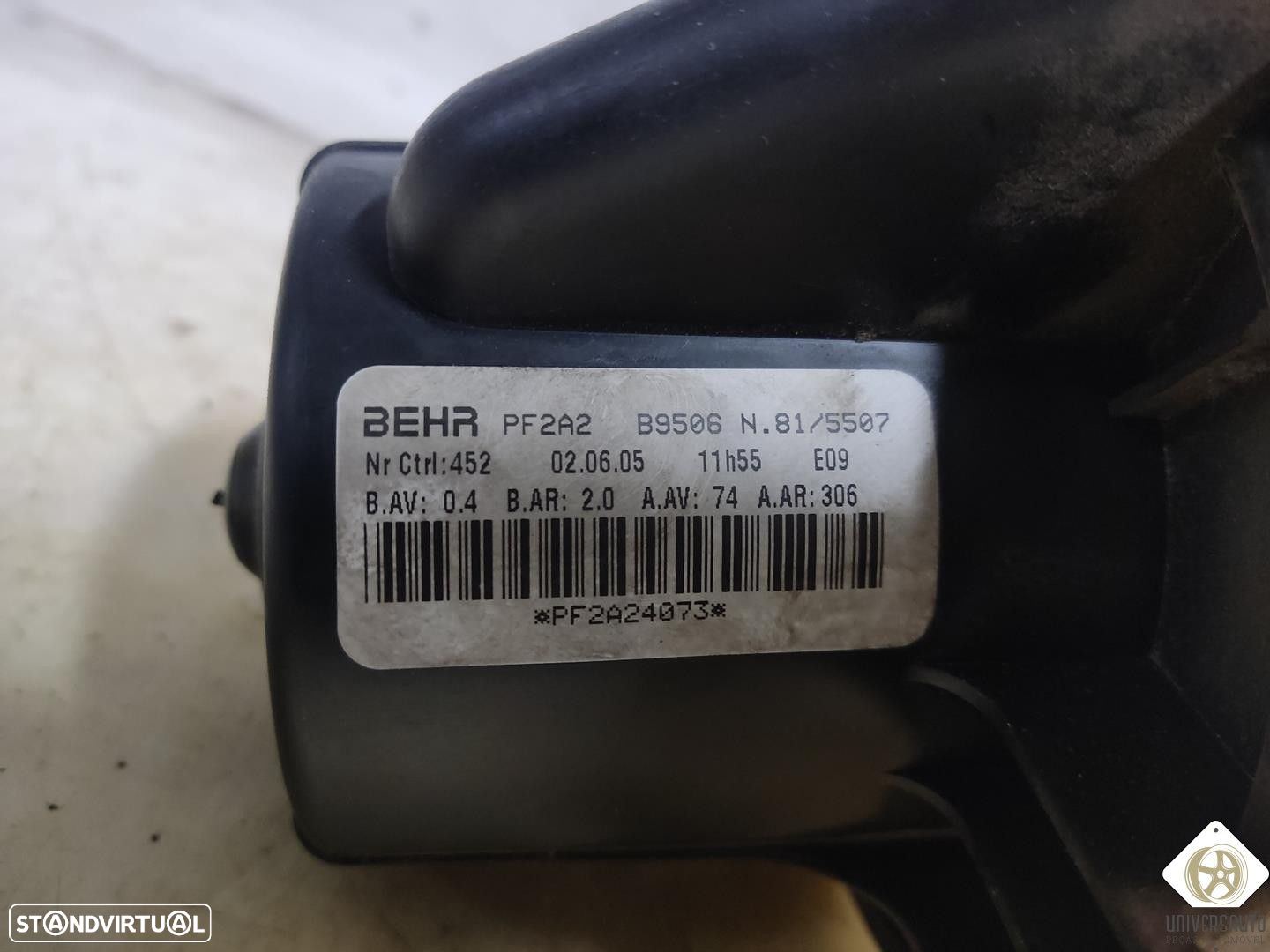MOTOR SOFAGEM PEUGEOT 307 BREAK 2005 - 3