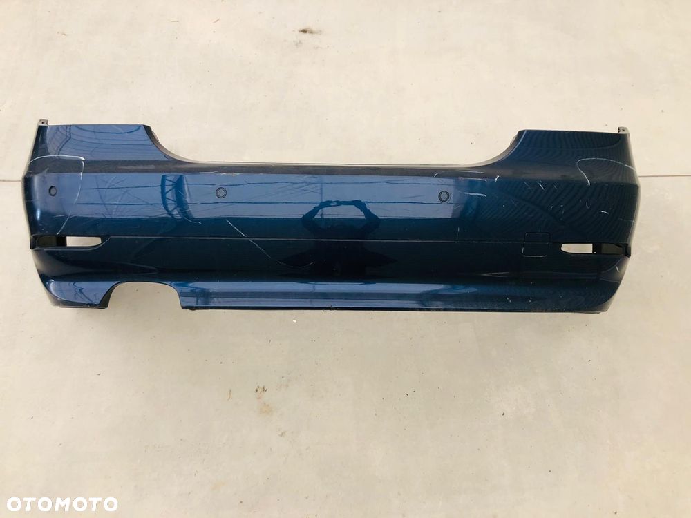 BMW E60 Zderzak Tył MysticBlau PDC - 1