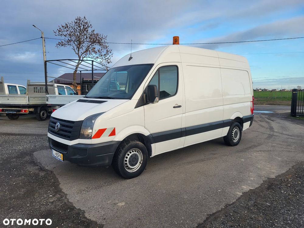 Volkswagen Crafter blaszak z zabudową warsztatową sortimo klima super stan - 1