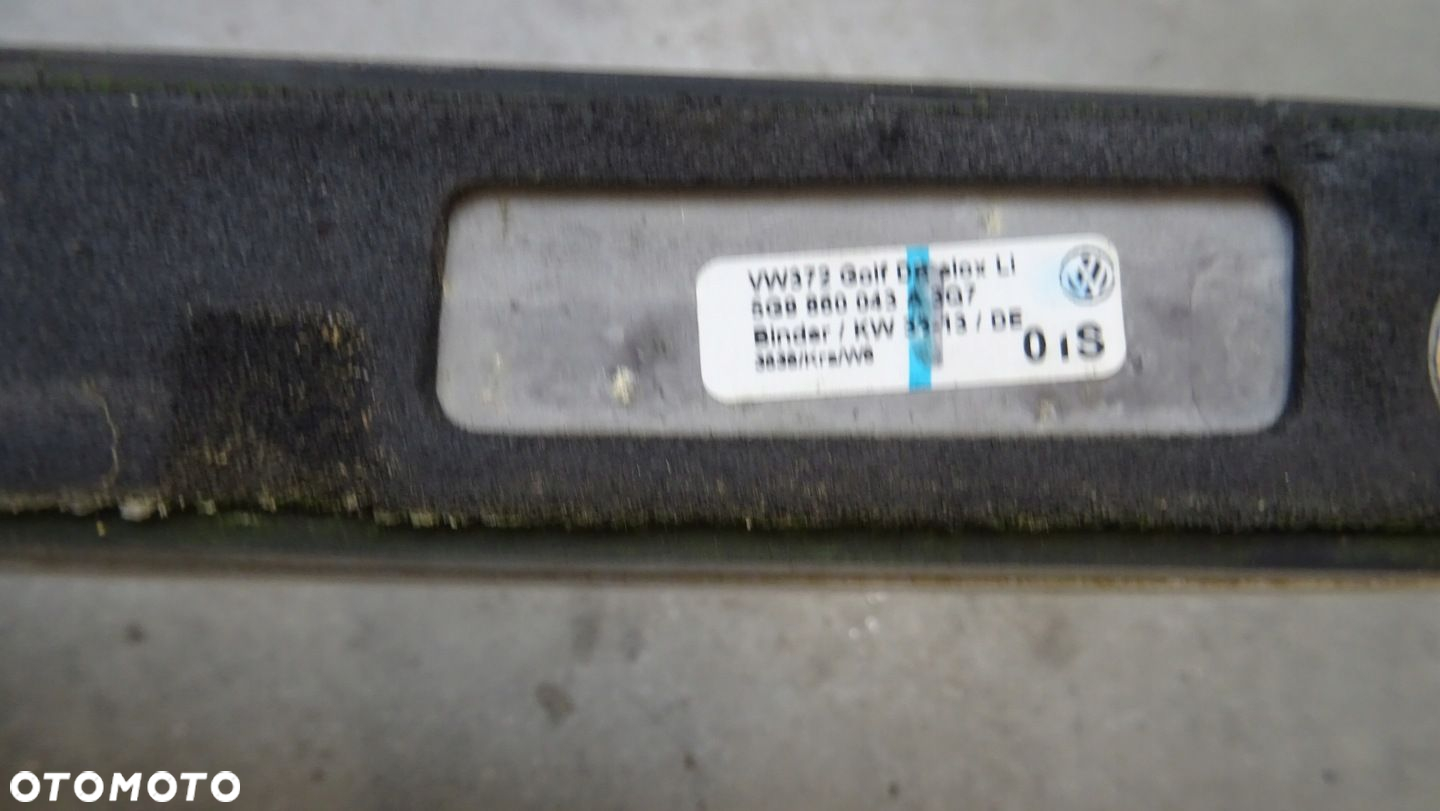 VW GOLF VII RELINGI DACHOWE CHROM KOMPLET 5G9860043 5G9860044 3Q7 - 4