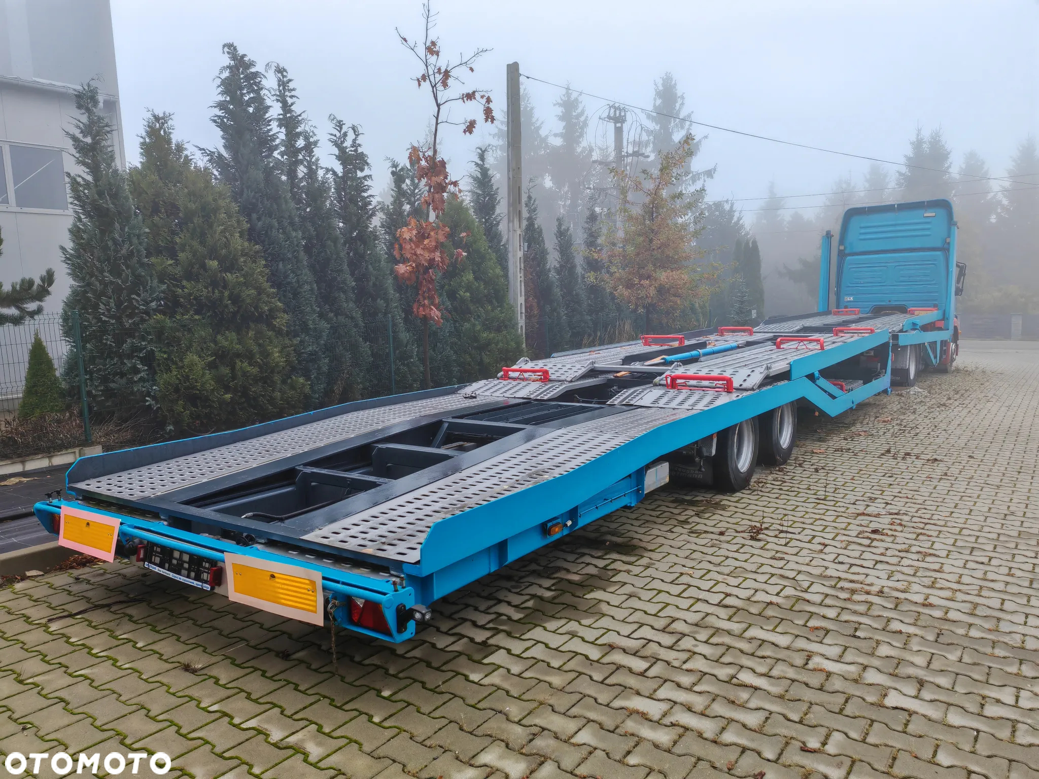 Mercedes-Benz Autotransporter Axor 1829 + Przyczepa Obermann 6 Aut - 5