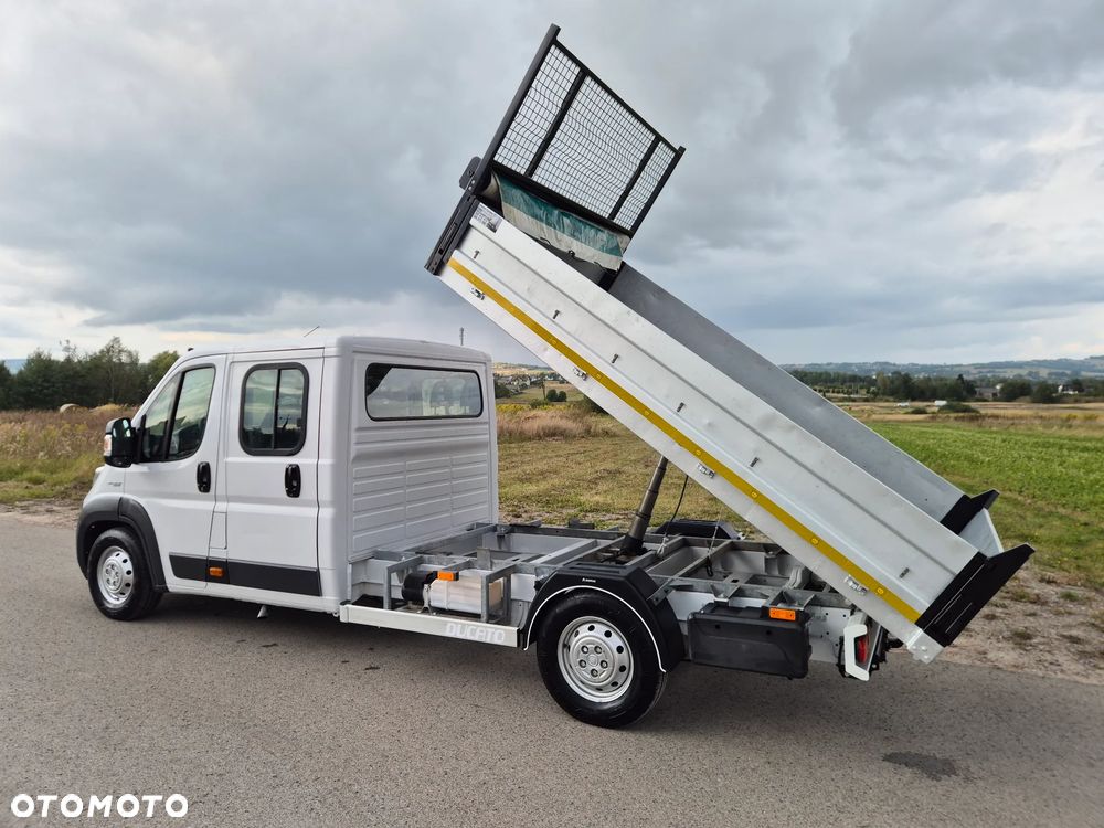 Fiat DUCATO MAXI 2.3 POWER 180KM KIPER DUBEL BRYGADÓWKA 7 0SÓB SALON PL 2017R - 12