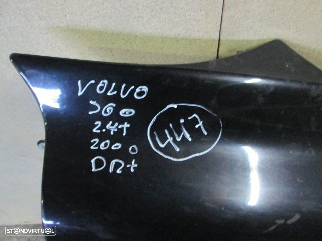 Guarda Lamas GL447 VOLVO S60 2000 4P PRETO USADO Drt - 1