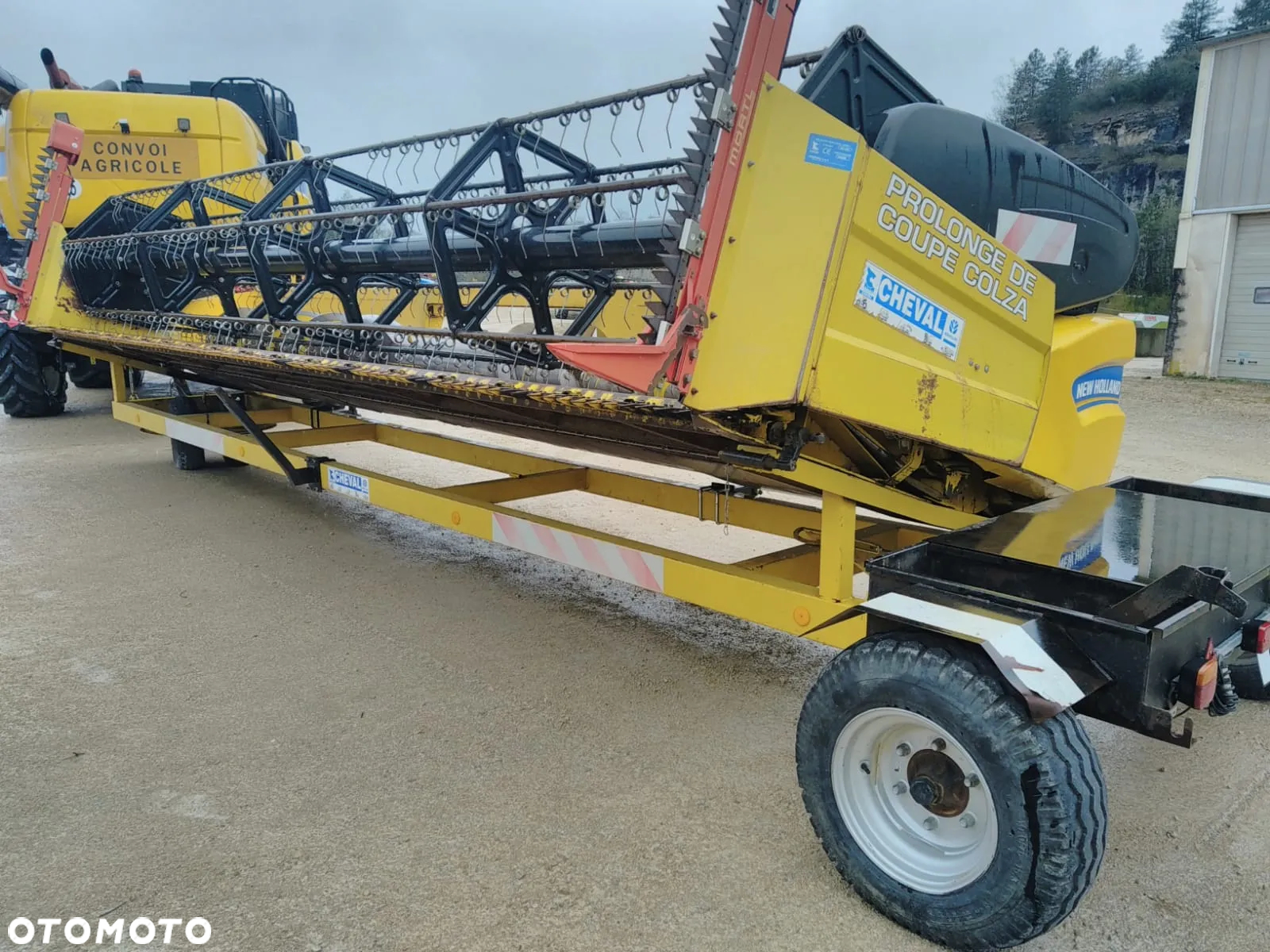 New Holland New Holland CX 860 SL heder 7,3m wozek stol rzepak - 13
