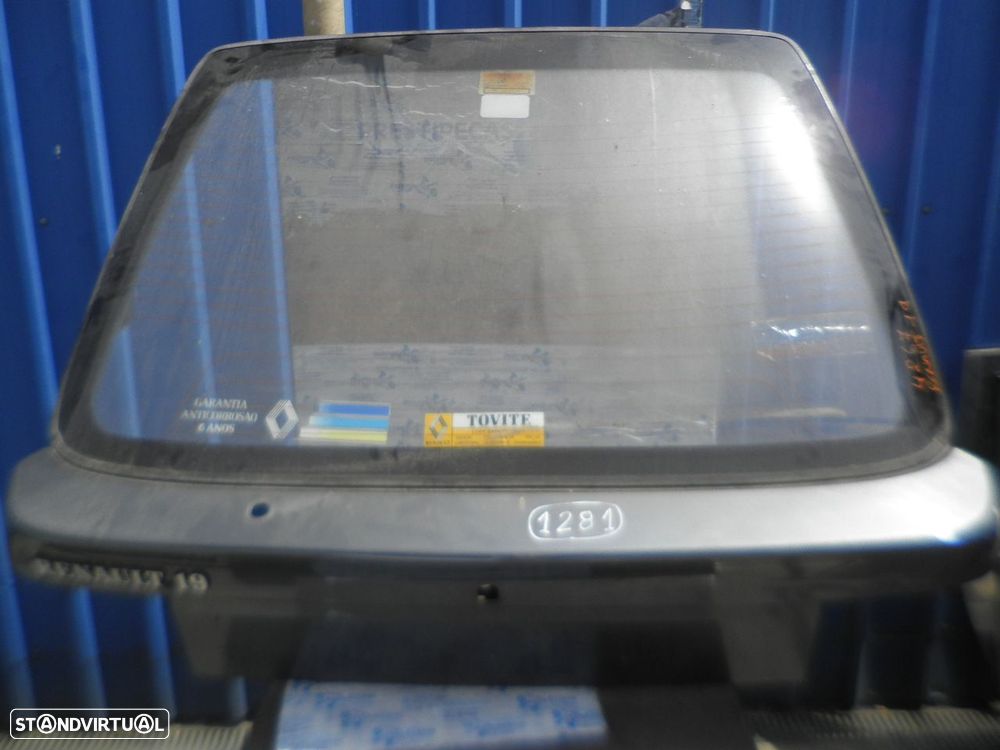 Porta Da Mala MALA1281 RENAULT 19 1989 1.2 54CV 3P CINZA - 1