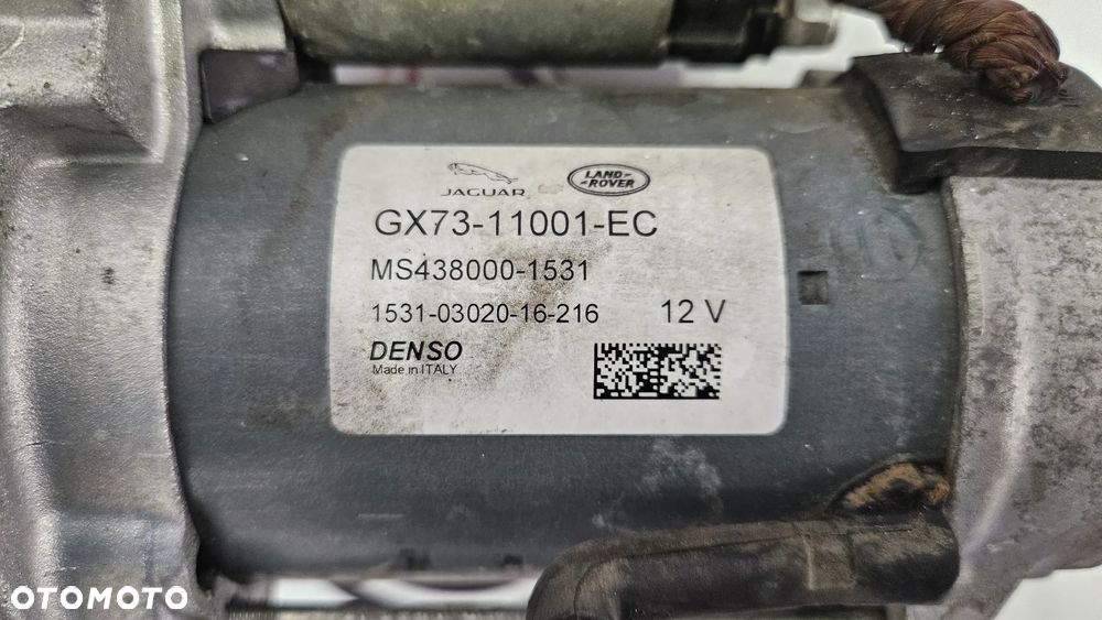 Jaguar XJ 351 LIFT 2015-2019 3.0 SC 340 KM RWD 306PS rozrusznik GX73-11001-EC Denso - 8