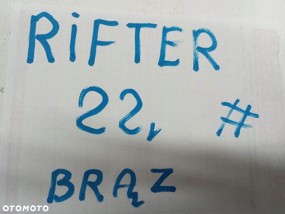 Konsola pulpit deska PEUGEOT RIFTER - 5