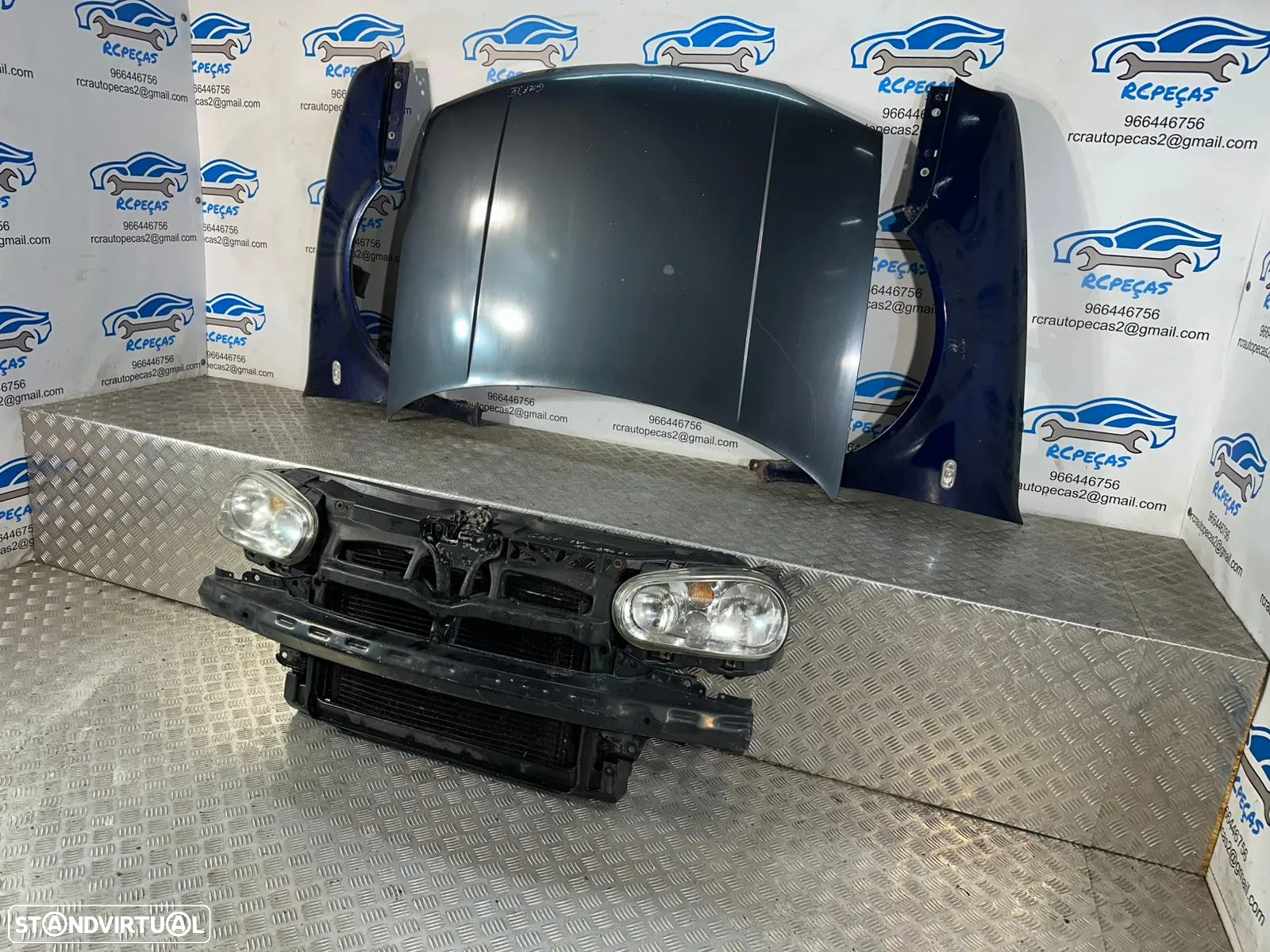 Frente Completa VW Volkswagen Golf 4 Mk4 1J GT TDi 130cv Com Farol Nevoeiro 1997 - 2004 - 7